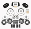 Wilwood Forged Dynalite Front Kit 10.75in 64-65 Mustang 6 Cylinder 4-lug - 140-12535