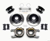Wilwood D154 P/S Park Brake Kit Drilled Jeep Dana 35 2.56 Off 5-lug w/ lines - 140-12567-D
