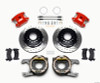Wilwood D154 P/S P-B Kit Drilled-Red Jeep Dana 35 2.56 Off 5-lug w/ lines - 140-12567-DR