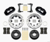 Wilwood Narrow Superlite 4R Front Kit 12.19in Drilled 87-89 Jeep YJ - 140-12576-D