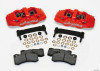 Wilwood AERO6 Front Caliper & Bracket Kit - Red 97-13 C5/C6 Corvette w/ OEM HD/Z51 Rotors - 140-12629-R