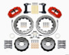 Wilwood Narrow Superlite 6R Front Hat Kit 13.06in Drilled Red 1999-2012 Subaru WRX w/Lines - 140-12874-DR
