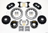 Wilwood Narrow Superlite 4R Rear P-Brk Kit 12.88in Drilled Chevy 12 Bolt w/ C-Clips - 140-12964-D