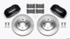 Wilwood DPHA Front Caliper & Rotor Kit Honda / Acura w/ 262mm OE Rotor - 140-12996