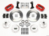 Wilwood Dynapro Dust-Boot Front Kit 11.00in Red 67-69 Camaro 64-72 Nova Chevelle - 140-13202-R