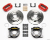 Wilwood Dynapro Dust-Boot P/S Park Brake Kit Red Big Ford 2.36in Offset - 140-13204-R