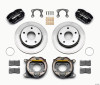 Wilwood Dynapro Lug Mount P/S Park Brake Kit Small Ford 2.36in Off Bronco 5 x 5.50 - 140-13320
