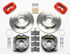 Wilwood Forged Dynalite P/S Park Brake Kit-Red AMC 71-74 2.60in Offset - 140-13398-R