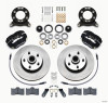 Wilwood Forged Dynalite-M Front Kit 11.30in 1 PC Rotor&Hub 1970-1973 Mustang Disc & Drum Spindle - 140-13477