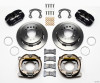 Wilwood Dynapro Low-Profile 11.00in P-Brake Kit Ford 8.8 Special w/2.50in Offset-5 Lug - 140-13724