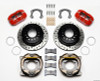 Wilwood Dynapro Low-Profile 11.00in P-Brake Kit Drill-Red Ford 8.8 Special w/2.50in Offset-5 Lug - 140-13724-DR