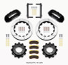 Wilwood TX6R Rear Kit 16.00in Black 1999-2010 GM Trk 2500 HD 4.84 Cntr - 140-13879