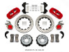 Wilwood AERO4 / MC4 Rear Kit 14.00 Drilled Red Currie Pro-Tour Unit Bearing Floater - 140-14263-DR