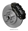 Wilwood Narrow Superlite 6R Front Brake Kit 11.86in Black 64-70 GM C10 w/ Factory Drum Spindles - 140-14474