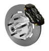 Wilwood Forged Dynalite Front Kit 19.00in Plain Rotor Black WWE ProSpindle (5x5.00in Hub) - 140-14532