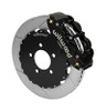 Wilwood Narrow Superlite 6R Front Big Brake Kit 12.88in Slotted Black 05-11 Ford Crown Victoria - 140-14680
