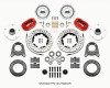 Wilwood Forged Dynalite-M Front Kit 10.75in Drilled Red 1950-1955 MG-TD/TF - 140-15020-DR