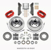 Wilwood Forged Dynalite-M Front Kit 11.88in 1 PC Rotor&Hub Red Cadillac 1957-60 - 140-15162-R