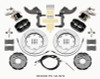 Wilwood Dynapro Radial4 / MC4 Rear Kit 12.19 2014-2015 Mini Cooper w/Lines & Cables - 140-15219