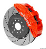 Wilwood SX6R Front Brake Kit 15in SRP Slotted/Drilled Red 05-13 Chevy Corvette - 140-15311-DR