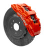 Wilwood SX6R WCCB Carbon-Ceramic Front Brake Kit 15in Plain Face Red 05-13 Chevy Corvette - 140-15312-CSICR Photo - Primary