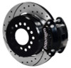 Wilwood D154 Rear 12.19in P-Brake Kit 2.75in-2.81in Offset - Black - 140-15641-D