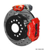 Wilwood EPB/FDLI Rear Kit 12.19in. Big Ford - SRP, Red - 140-15843-DR