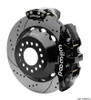 Wilwood Narrow Superlite 4R Rear P-Brk Kit AERO4 14in Rotor Big Ford New Style 2.5in Off - SRP - 140-15846-D