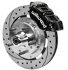 Wilwood 70-81 FBody/75-79 A&XBody Dynapro Frt Brk Kit 11.75in D/S Rtr Blk Caliper Use w/ PD Spindle - 140-15981-D