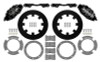Wilwood 17-21 Can-Am X3RS Black 6-Piston Front Kit 11.25in - Undrilled Rotors - 140-16628
