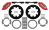 Wilwood 17-21 Can-Am X3RS Red 6-Piston Front Kit 11.25in - Undrilled Rotors - 140-16628-R