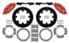 Wilwood 17-21 Can-Am X3RS Red 6-Piston Rear Kit 11.25in - Undrilled Rotors - 140-16629-R
