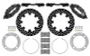 Wilwood 2014+ Polaris RZR XP 1000 Front Kit 11.25in Drilled - Black - 140-16632-D