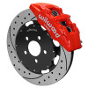 Wilwood 03-05 Dodge Neon SRT-4 Forged Dynapro 6 Big Brake Front Brake Kit 12.19 - Red - 140-16827-DR Photo - Primary