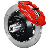 Wilwood 55-57 Chevy Bel Air Superlite 6R Kit, 5 x 4.50in/4.75in Hub - 12.88in Slotted - Red - 140-16908-R