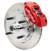 Wilwood 73-76 Porsche 914 Front Powerlite Brake Kit Plain Face - Red - 140-17474-R Photo - Primary