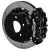 Wilwood 88-98 Chevy Silverado Superlite 4R 14.00x1.10in GT Slotted Rear Drum to Disc Conv. - Black - 140-17543 Photo - Primary