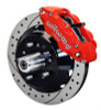 Wilwood 69-70 Chevy Impala W/ Disc Or Drum 69-82 Corvette FNSL6R 12.88 in GT Rotor Drilled Red - 140-17738-DR Photo - Primary