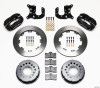 Wilwood Forged Dynalite P/S Rear Kit Mopar-Dana 2.72in Offset - 140-2116-B