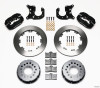 Wilwood Forged Dynalite P/S Rear Kit Ford 8.8 w/2.5in Offset-5 Lug - 140-3018-B