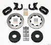 Wilwood Forged Dynalite P/S Rear Kit Drilled Rotor Big Ford 2.36in Offset Currie Blank - 140-3722-BD