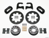 Wilwood Forged Dynalite Rear Drag Kit Drilled Rotor 58-64 Olds/Pont .690in Studs - 140-5349-BD