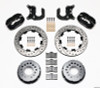 Wilwood Forged Dynalite P/S Rear Kit Drilled Rotor Mopar/Dana 2.36in Off w/Snap Ring Brng - 140-5591-BD