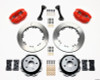 Wilwood Dynapro Rear Kit 12.19in Red Subaru Impreza WRX - 140-7006-R