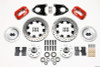 Wilwood Forged Dynalite Front Kit 12.19in Drilled Red 71-80 Pinto/Mustang II Disc & Drum - 140-7017-DR