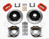 Wilwood Forged Dynalite P/S P-B Kit Drilled-Red Big Ford 2.36in Offset - 140-7139-DR