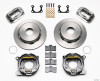 Wilwood Forged Dynalite P/S Park Brake Kit Polished Big Ford 2.36in Offset Currie Blank - 140-7142-P
