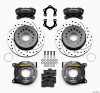 Wilwood Forged Dynalite P/S Park Brake Kit Drilled Mopar/Dana 2.36in Off w/Snap Ring Brng - 140-7144-D