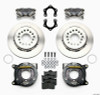 Wilwood Forged Dynalite P/S Park Brake Kit Polished Mopar/Dana 2.36in Off w/Snap Ring Brng - 140-7144-P