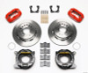 Wilwood Forged Dynalite P/S Park Brake Kit Red 58-64 Olds/Pontiac Ends - 140-7147-R